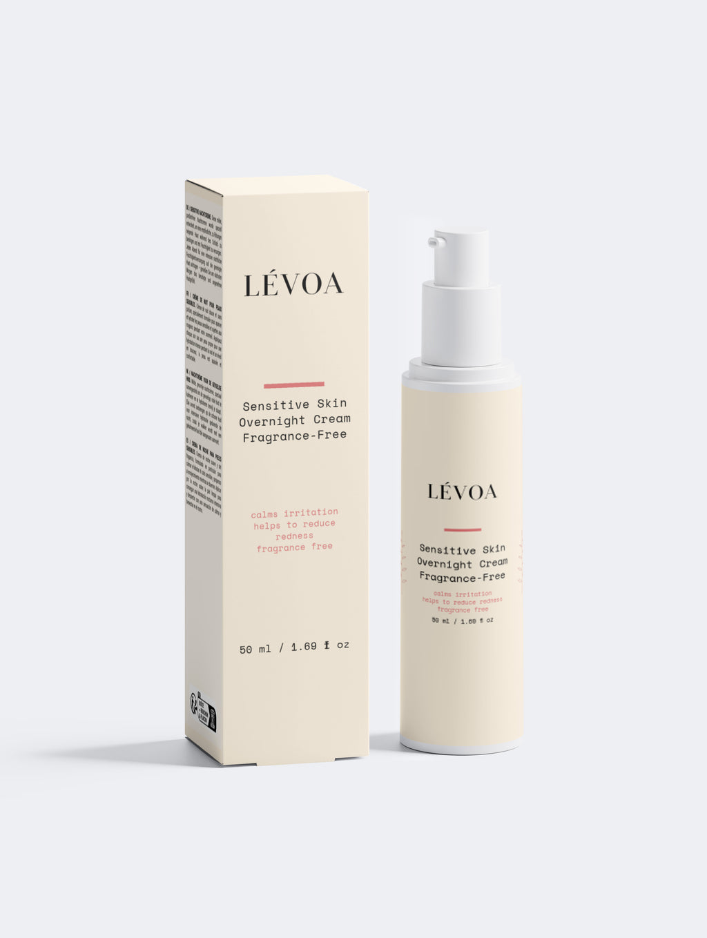 Sensitive Skin Overnight Cream, Fragrance-Free