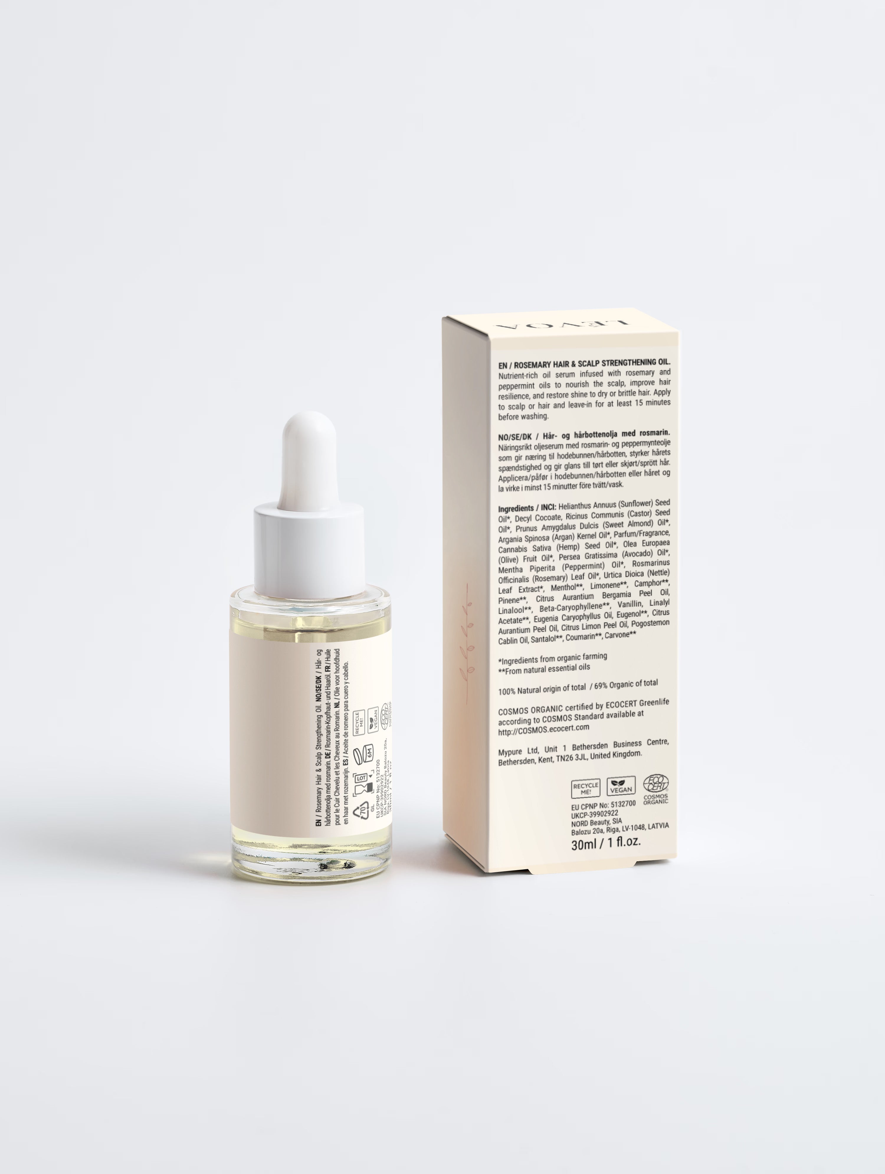 Rosemary Hair & Scalp Strengthening Oil